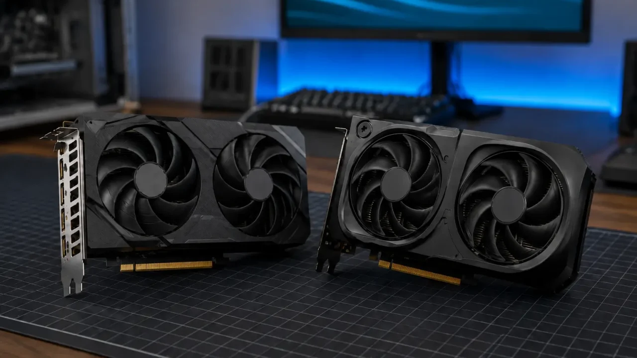 RTX 5060 Ti: 4 placas de vídeo por memória e refrigeração