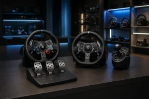 Volantes e acessórios para simuladores: 4 opções para jogos e treino realista