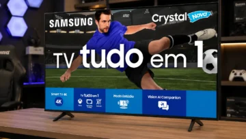 Samsung Crystal UHD 4K U8600F: o que é e como funciona essa TV?