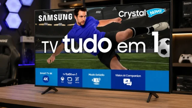 Samsung Crystal UHD 4K U8600F: o que é e como funciona essa TV?