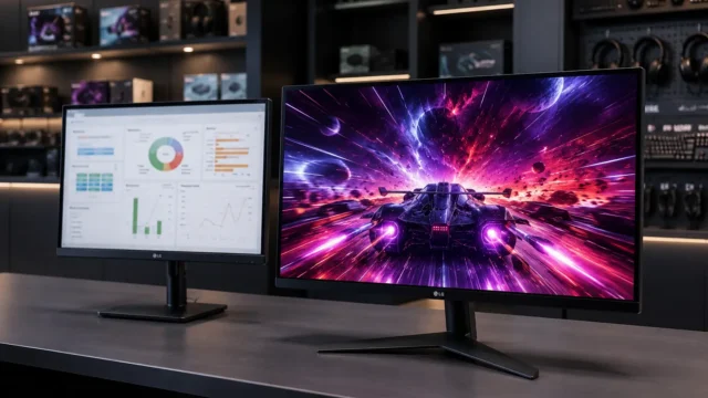 Antes de comprar um monitor LG, veja se vale pagar mais pelo UltraGear 27” ou se o 24” atende sem perder desempenho