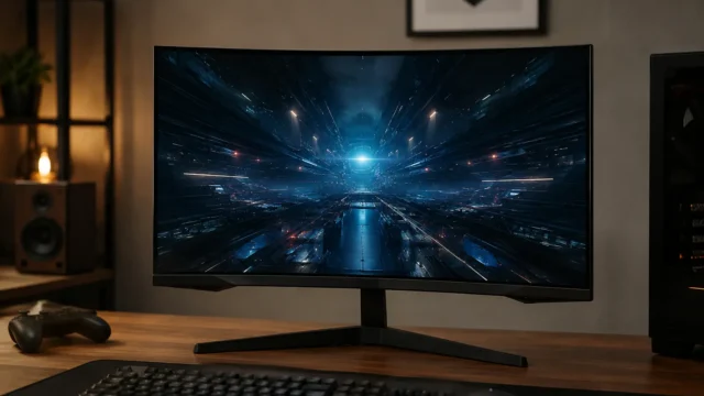 Monitores gamer 32 vs 27 e OLED/4K: o que muda na escolha?