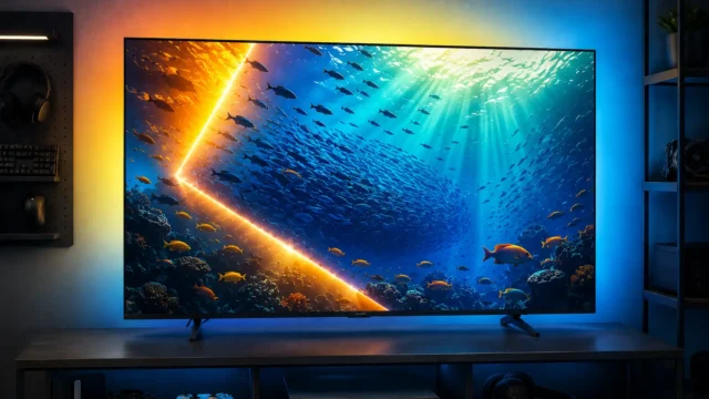 Philips Smart TV Ambilight 55 4K: o que é o Ambilight?