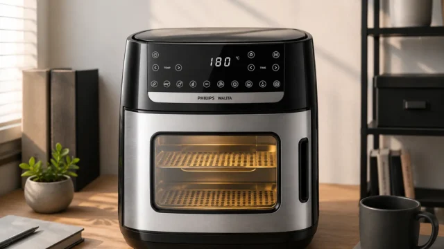 Air Fryer Forno 12L Philips Walita AI551 substitui forno comum?