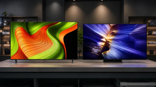 LG OLED B5 ou Samsung S90F: cinema, jogos ou IA na TV?