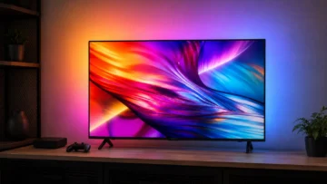 Philips Ambilight 55" ou 65": o que muda na escolha?
