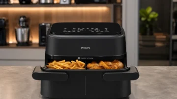 Airfryer Philips: duplo cesto ou janela de cozimento?