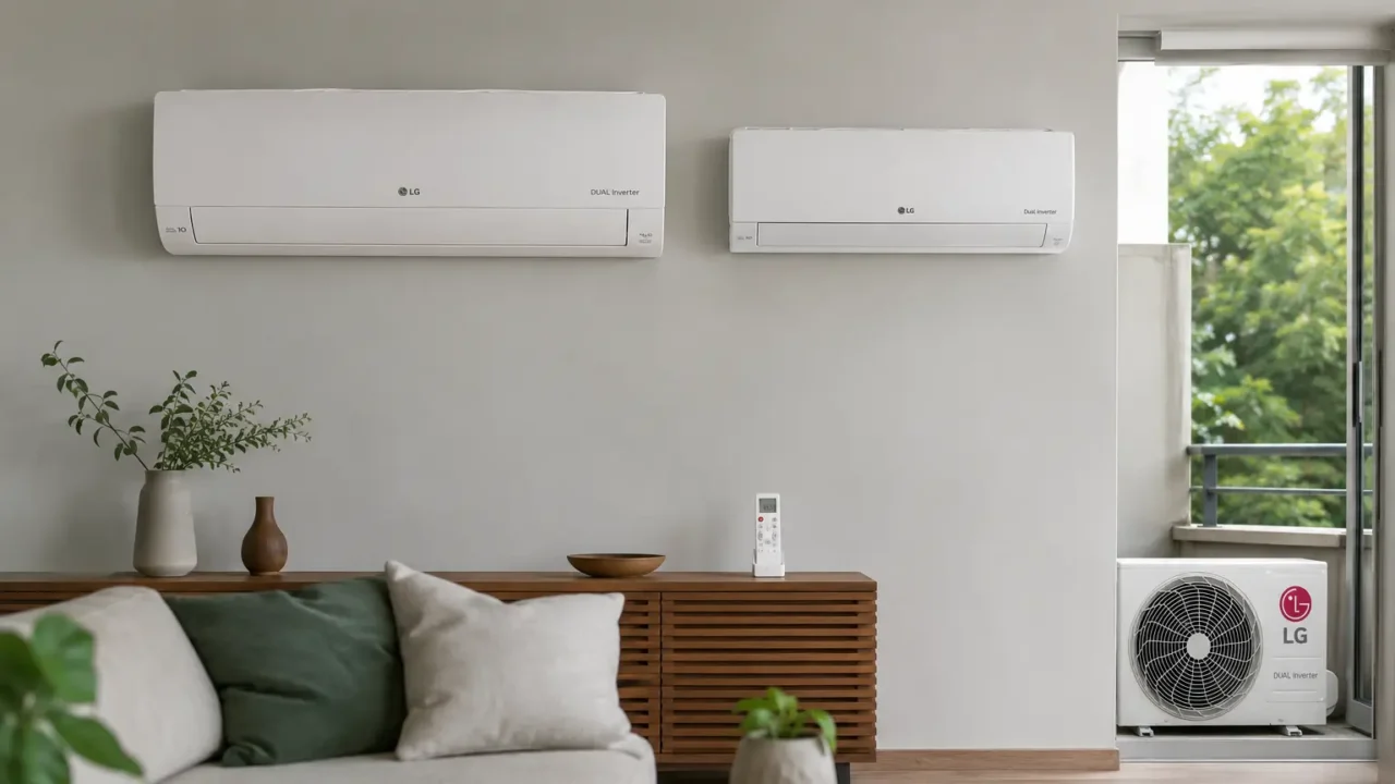 LG 12.000 quente e frio ou 9.000 frio: onde muda?