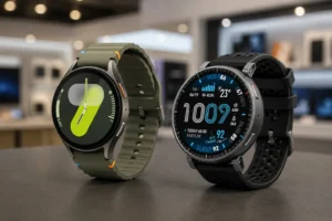 Amazfit Active Max ou Galaxy Watch7: treino ou integração?