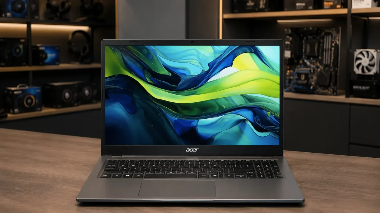 Acer Aspire Go 15: tela WUXGA ou Full HD TN, o que muda?