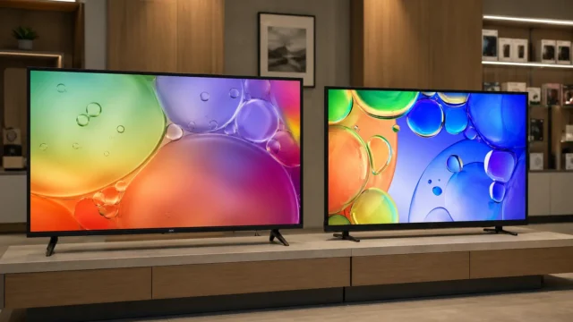 AOC 43S5155 ou Samsung Q5F: Roku TV ou QLED na escolha?