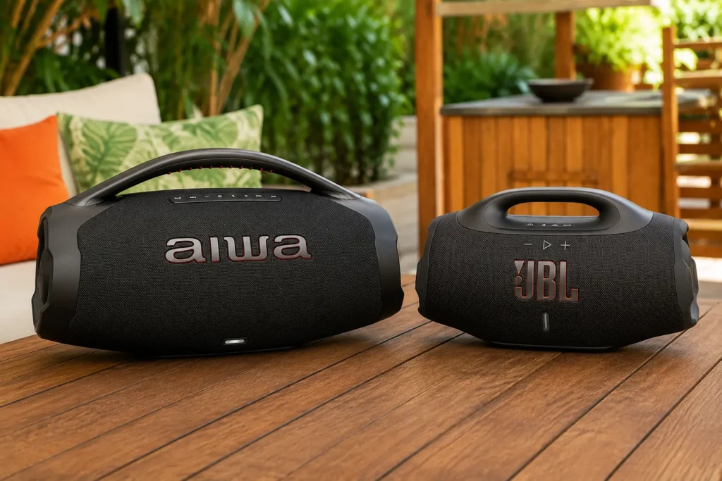 Boombox Plus AIWA ou outra caixa Bluetooth: o que comparar?