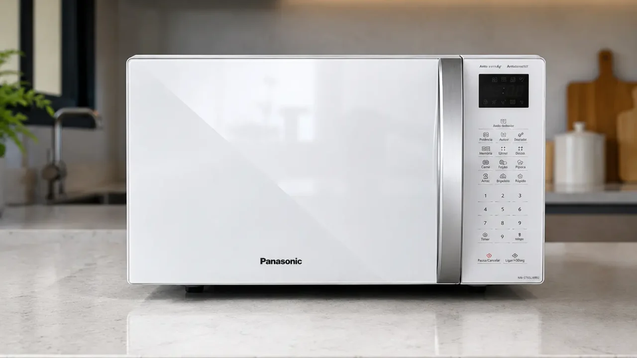 Panasonic NN-ST65LWRU: o que os 34 litros e as receitas mudam?