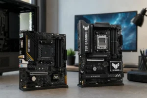 ASUS TUF A520M ou B850-PLUS: AM4 compacto ou AM5 mais atual?