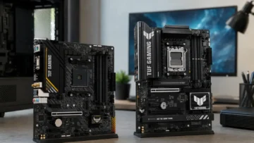 ASUS TUF A520M ou B850-PLUS: AM4 compacto ou AM5 mais atual?