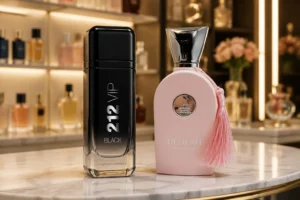 212 Vip Black ou Delilah: qual estilo de fragrância faz sentido?
