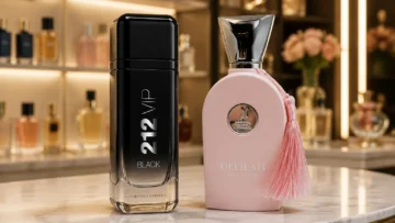 212 Vip Black ou Delilah: qual estilo de fragrância faz sentido?