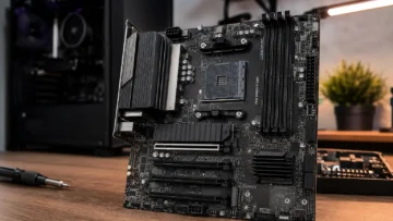 MSI B550M ou B850/X870: o que muda entre as placas AM4 e novas?
