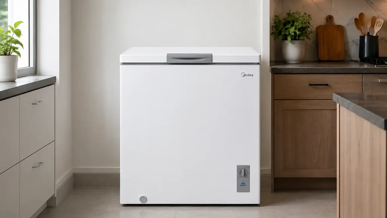 Freezer Midea Inverter 100L, 142L ou 198L: qual cabe na sua rotina?