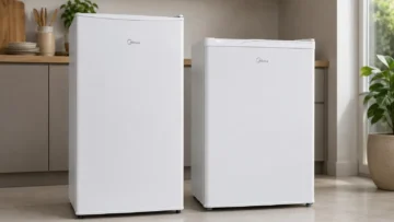 Frigobar Midea 67L ou 93L: qual capacidade faz sentido?