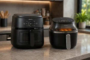 Air Fryer Walita 7,2L ou Philips Série 2000 6,2L: qual capacidade faz mais sentido?