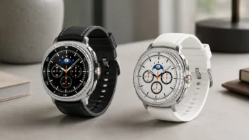 Samsung Galaxy Watch8 Classic: preto ou branco, a diferença é só o preço?