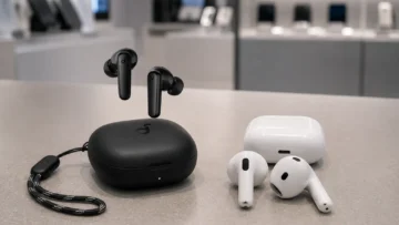 AirPods 4 ou soundcore R50i: vale pagar 10x mais pelo fone?
