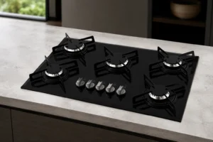 Cooktop de mesa 5 bocas: gás ou indução, qual faz sentido?