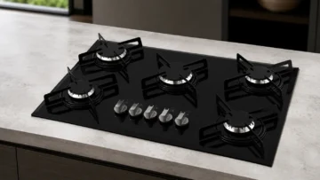 Cooktop de mesa 5 bocas: gás ou indução, qual faz sentido?