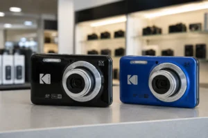 Kodak FZ55 Preta ou Azul: a mesma câmera com preço diferente?