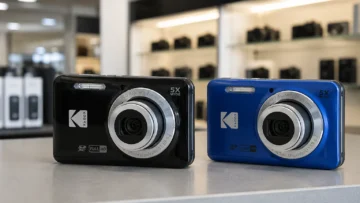 Kodak FZ55 Preta ou Azul: a mesma câmera com preço diferente?