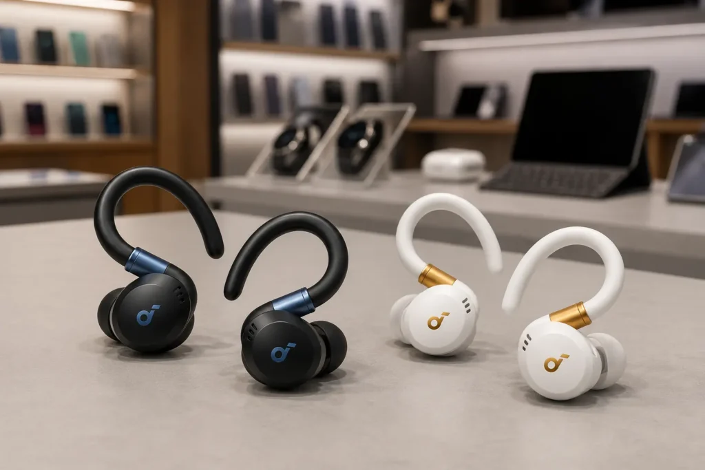 Soundcore Sport X20 Preto ou Branco: a cor muda alguma coisa?