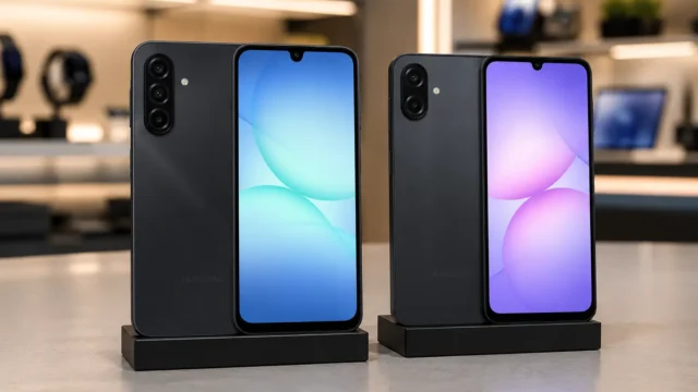 Samsung Galaxy A07 ou A17: o que justifica a diferença?