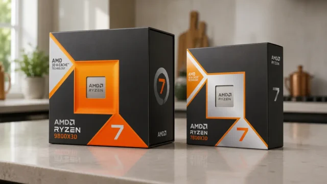 Ryzen 7 9800X3D ou 7800X3D: onde a escolha muda?