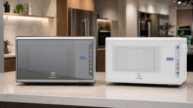 Micro-ondas Electrolux MI41S ou MI41T: o que muda entre inox e branco?
