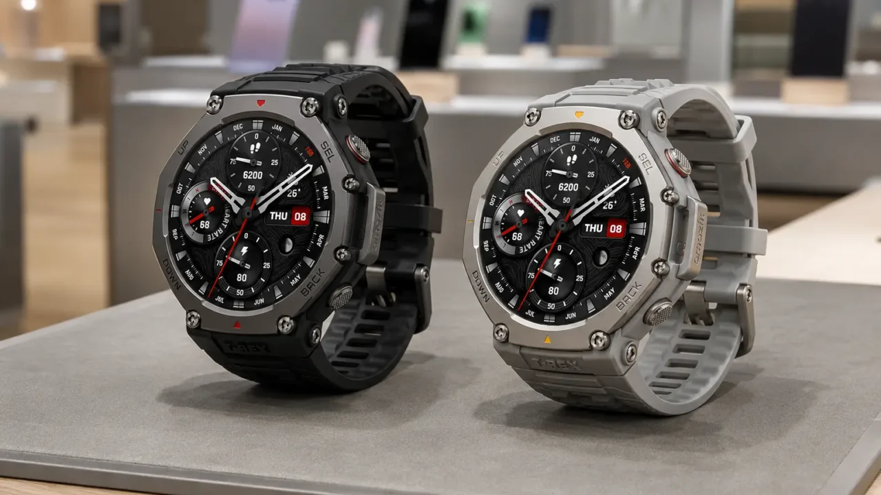 Amazfit T-Rex 3 Preto ou Grey: o que explica o preço quase dobrado?