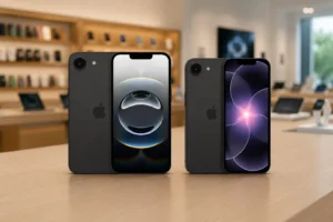 iPhone 17e traz 256 GB e A19; o 16e segue com bateria e botão de ação