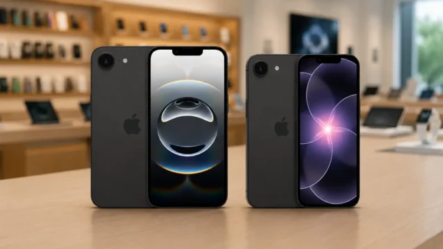 iPhone 17e traz 256 GB e A19; o 16e segue com bateria e botão de ação
