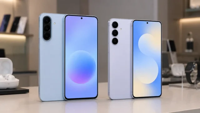 Galaxy A57 5G ou S25 FE 5G: a diferença está na proposta Galaxy