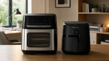 Air fryer forno Philips Walita 12L ou XL 6,2L: a escolha muda pela rotina