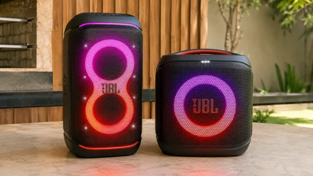 JBL PartyBox Encore Essential 2 ou Stage 320: porte define o uso