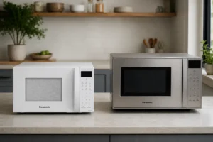 Micro-ondas Panasonic 21L ou 34L: espaço define a escolha