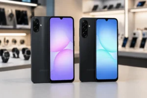Galaxy A07 ou Galaxy A17: básico e recursos extras dividem a escolha
