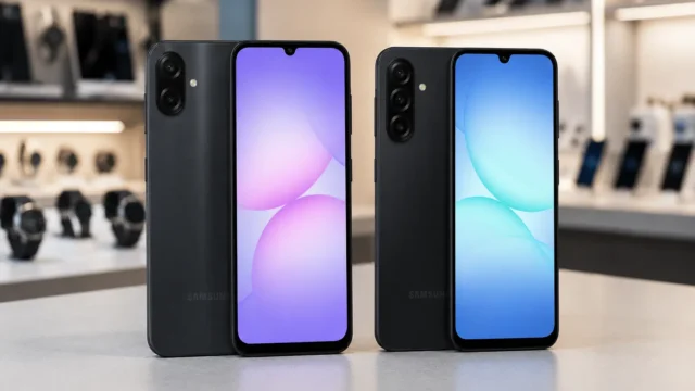 Galaxy A07 ou Galaxy A17: básico e recursos extras dividem a escolha