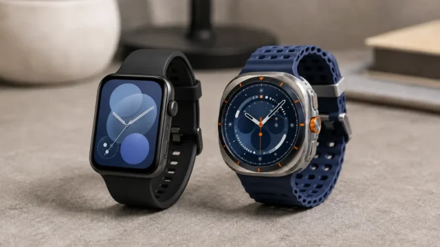 Huawei Watch Fit 5 ou Galaxy Watch Ultra: leveza ou recursos premium