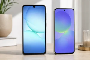 Galaxy A17 ou A36 5G: armazenamento ou recursos avançados?