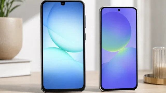 Galaxy A17 ou A36 5G: armazenamento ou recursos avançados?