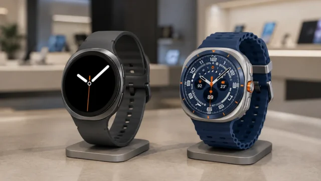 Galaxy Watch8 ou Watch Ultra: duas propostas para rotinas diferentes