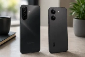 Galaxy A17 ou Poco X8 Pro: Samsung e hardware em focos diferentes