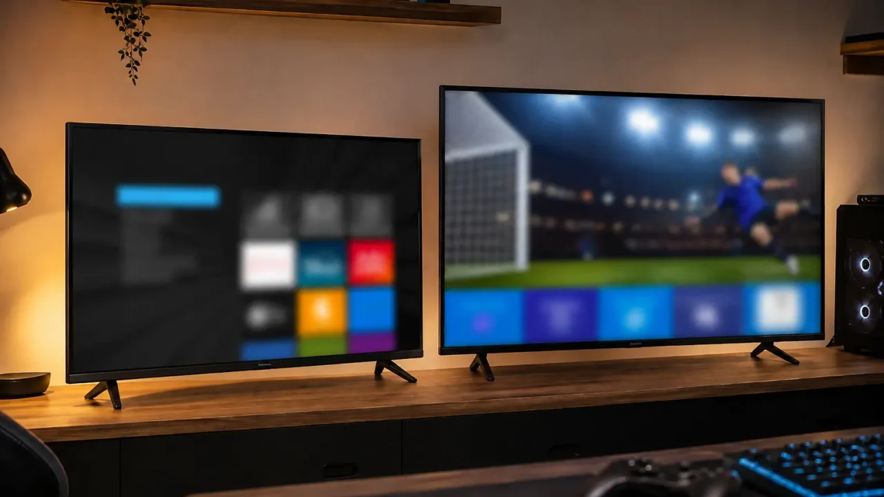 Philco 43 Roku ou Samsung U8600F 50: propostas diferentes